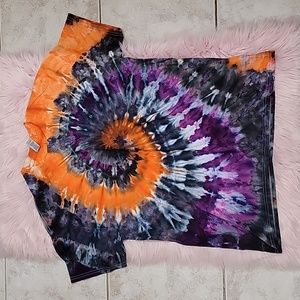 Halloween Tie Dye Tshirt